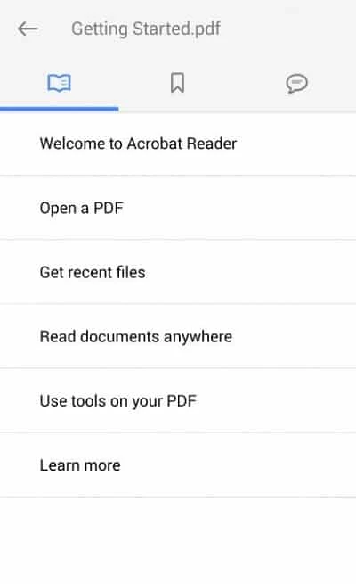Adobe Acrobat Reader — captura de tela 7